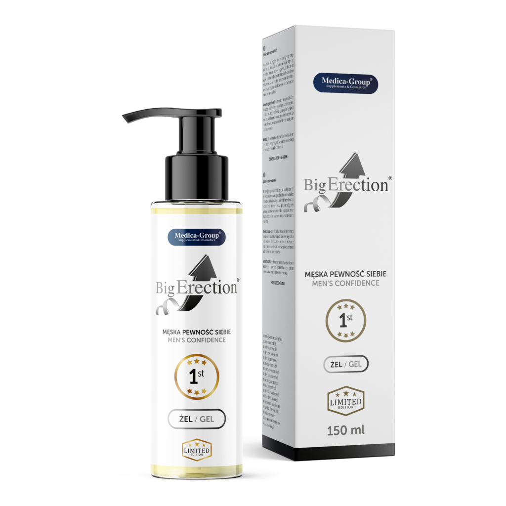 MEDICA GROUP Big Erection Gel 150ml tube and box
