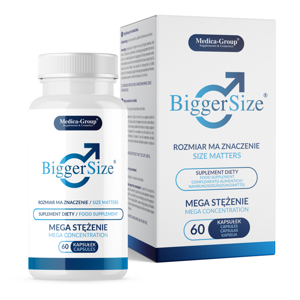 Bigger Size Capsules 60 bottle and box