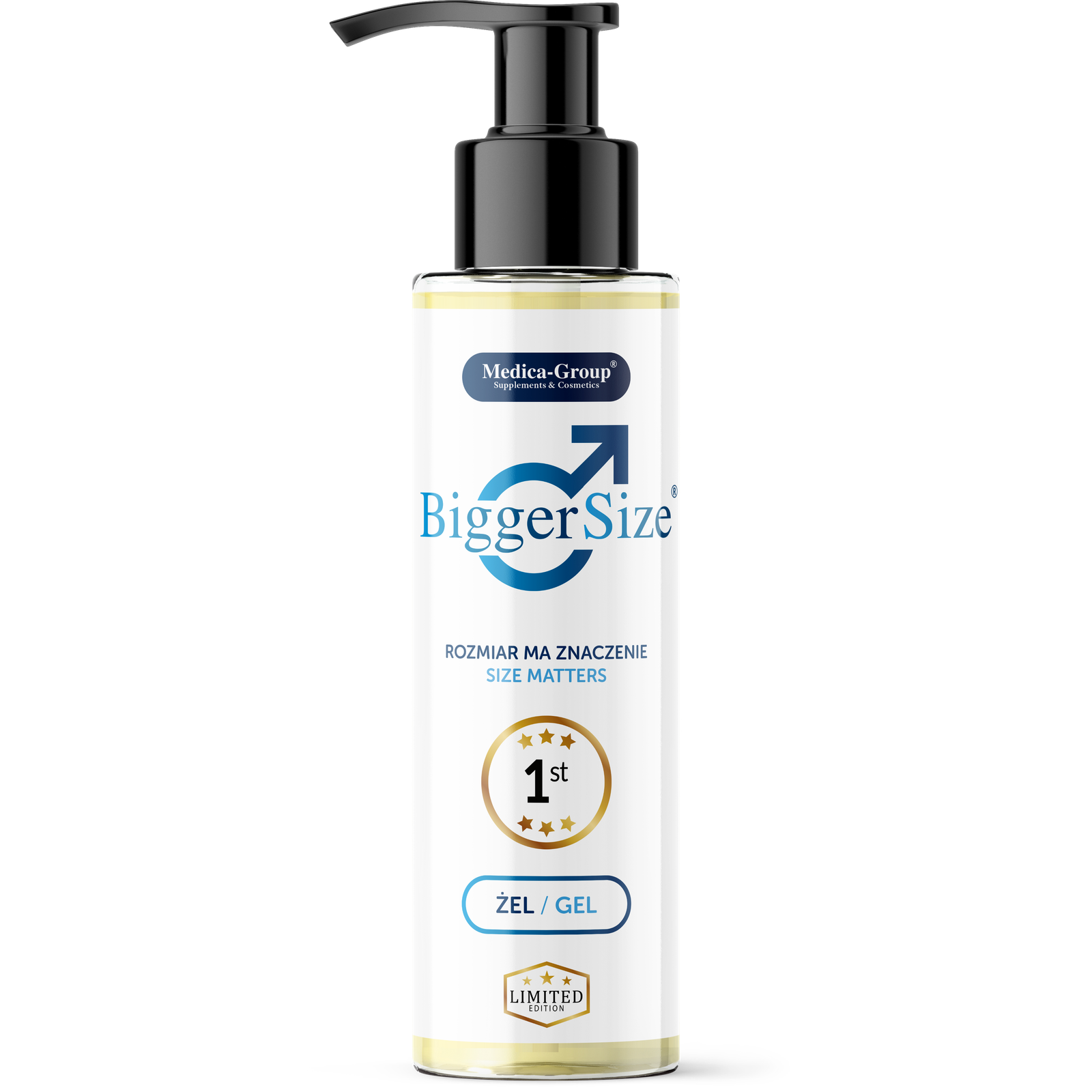 MEDICA GROUP Bigger Size ERECTION Gel 150ml tube and box