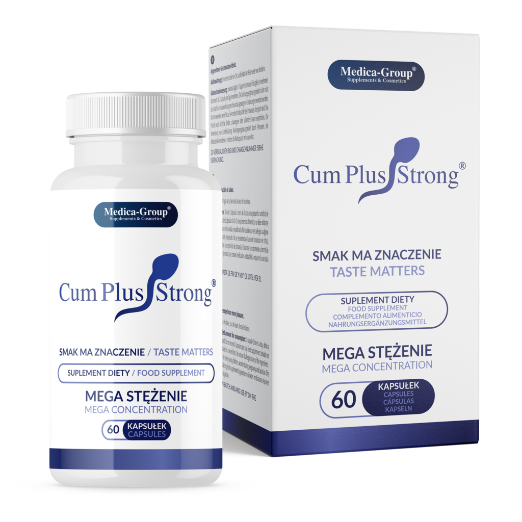 Cum Plus Strong Capsules x60 bottle and box