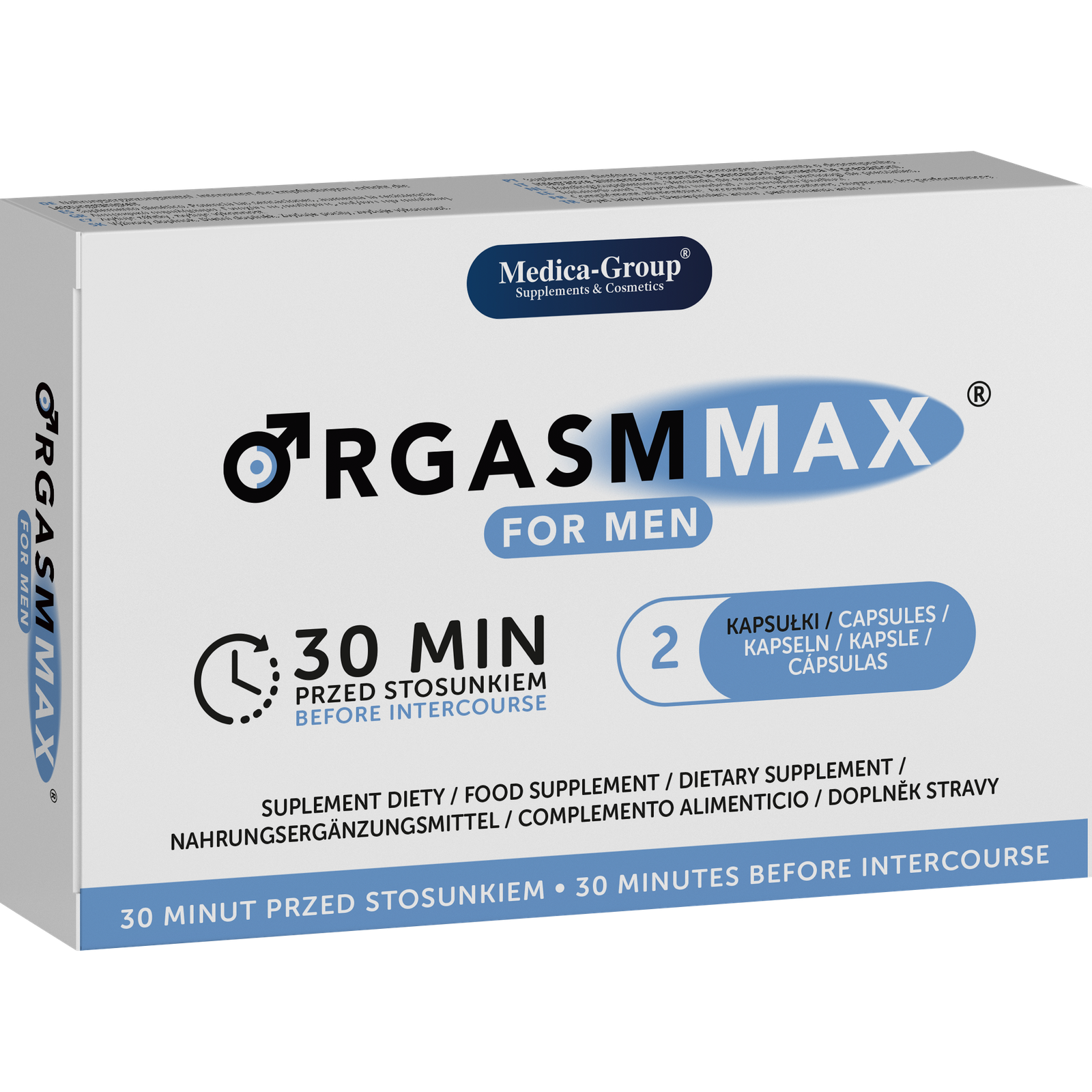 Orgasm Max for Men 2 Capsules