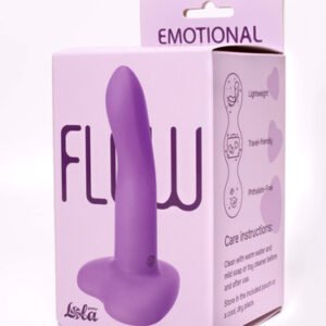 EMOTIONAL FLOW Silicon Dildo IN Purple