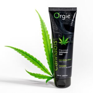 ORGIE Lube Tube 100ml Cannabis Flavour