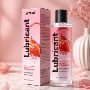 INTAME Strawberry Water-Based Lubricant