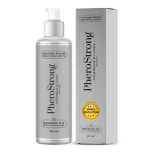 PheroStrong Massage Oil for Men By Night 100ml
